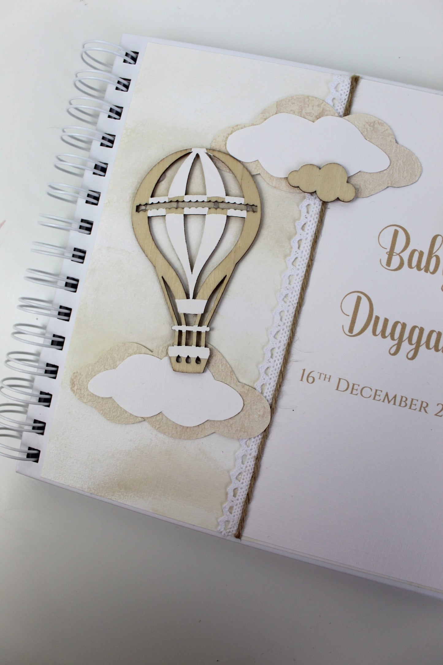 'Hot Air Balloon' Scrapbook