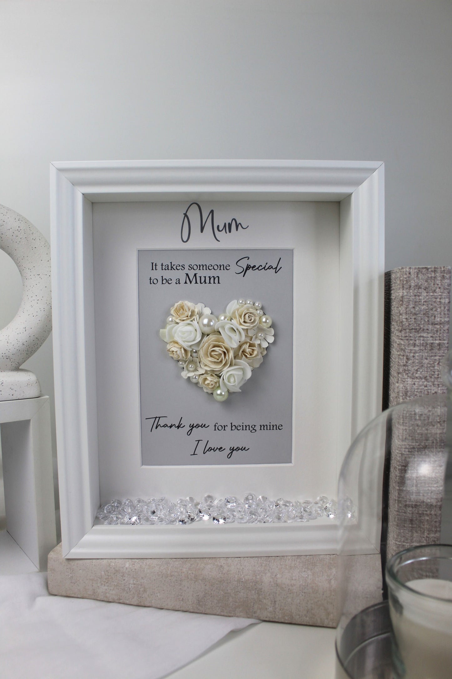 'Heart Cluster' Photo Frame